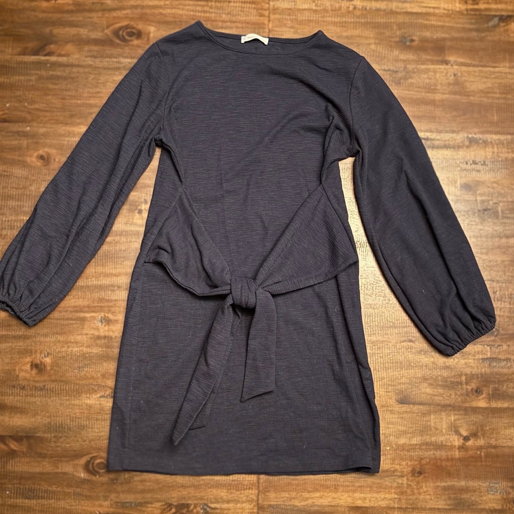 Elegant Navy Blue Women's Dress